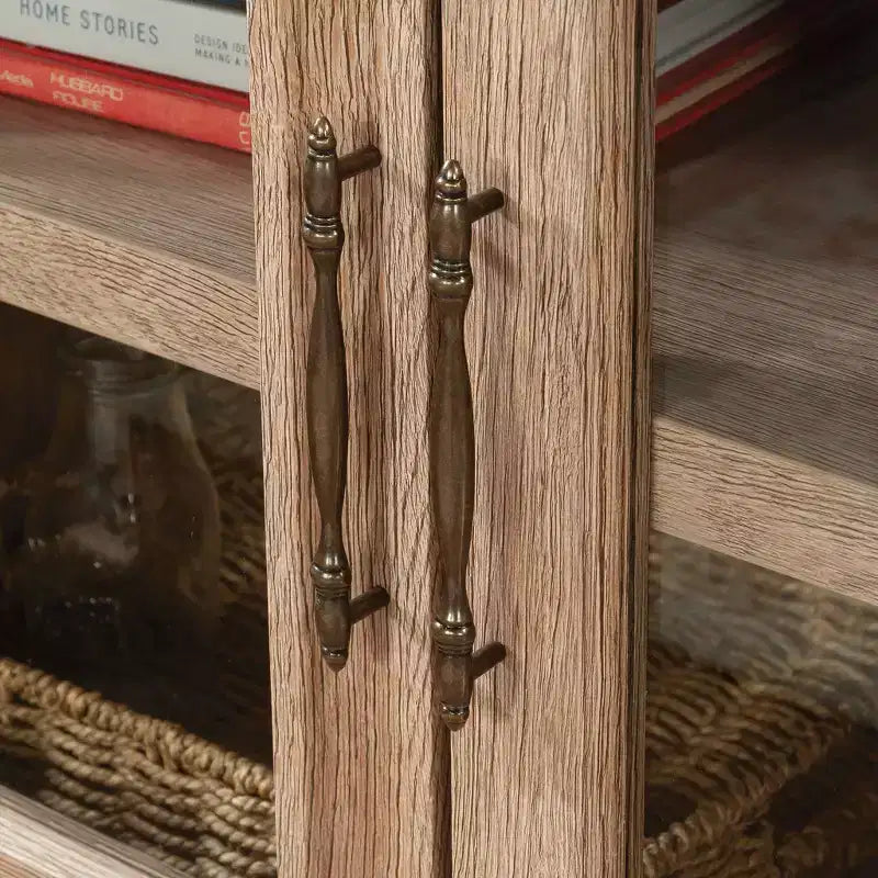 Rollingwood Country Library Base Brushed Oak - Sauder