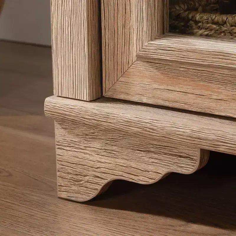 Rollingwood Country Library Base Brushed Oak - Sauder