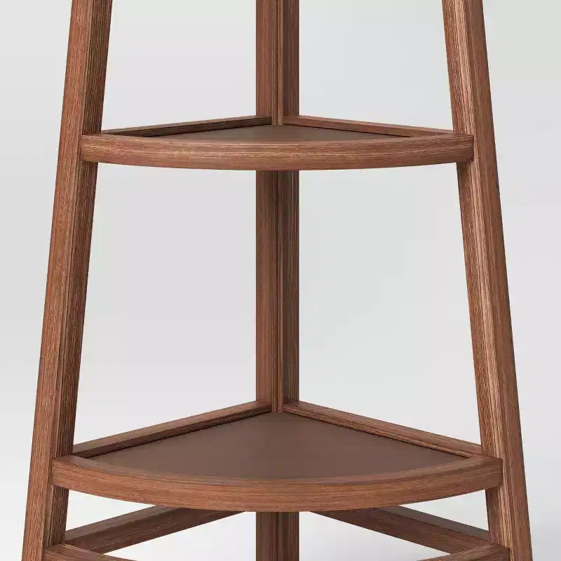 Haverhill Corner Accent Shelf Brown - Threshold™
