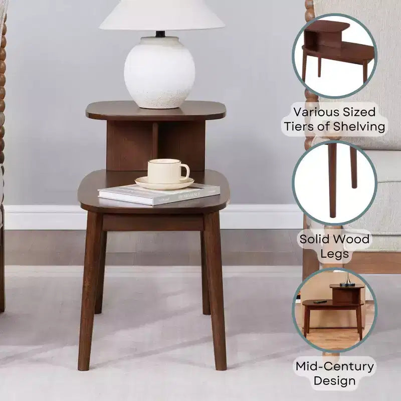 Maxwell Mid-Century Modern End Table - Breighton Home