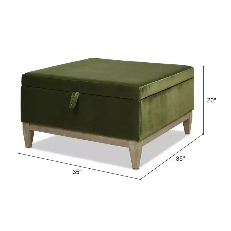 Jennifer Taylor Home Riley 16 Round Footstool Ottoman