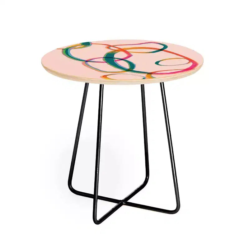 ThirtyOne Illustrations Love Side Table - Deny Designs