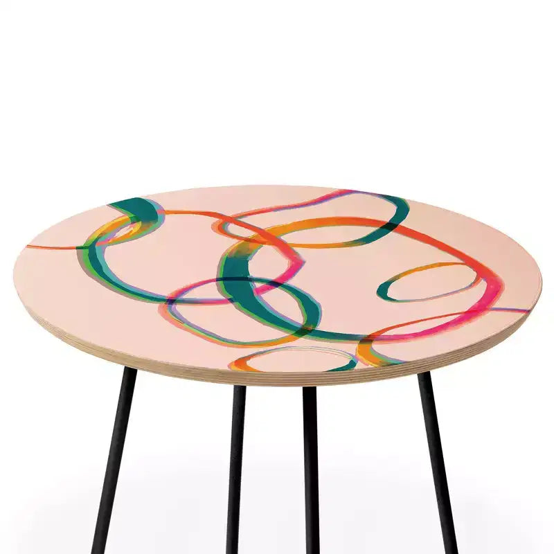 ThirtyOne Illustrations Love Side Table - Deny Designs
