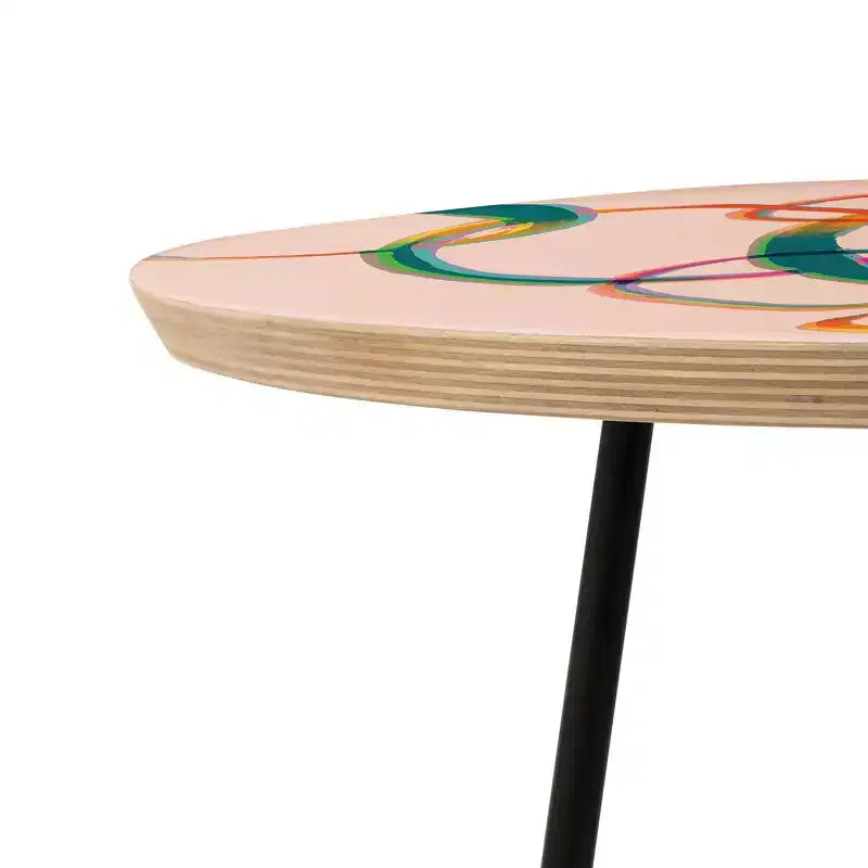 ThirtyOne Illustrations Love Side Table - Deny Designs
