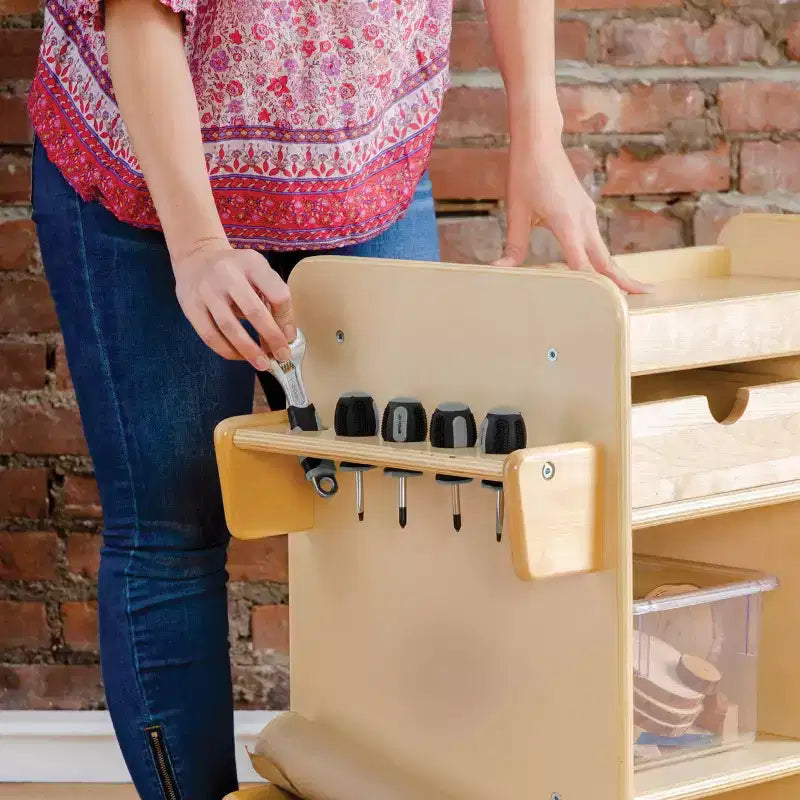 Kaplan Early Learning Utility Storage Cart