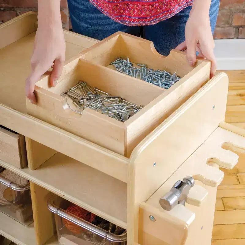 Kaplan Early Learning Utility Storage Cart