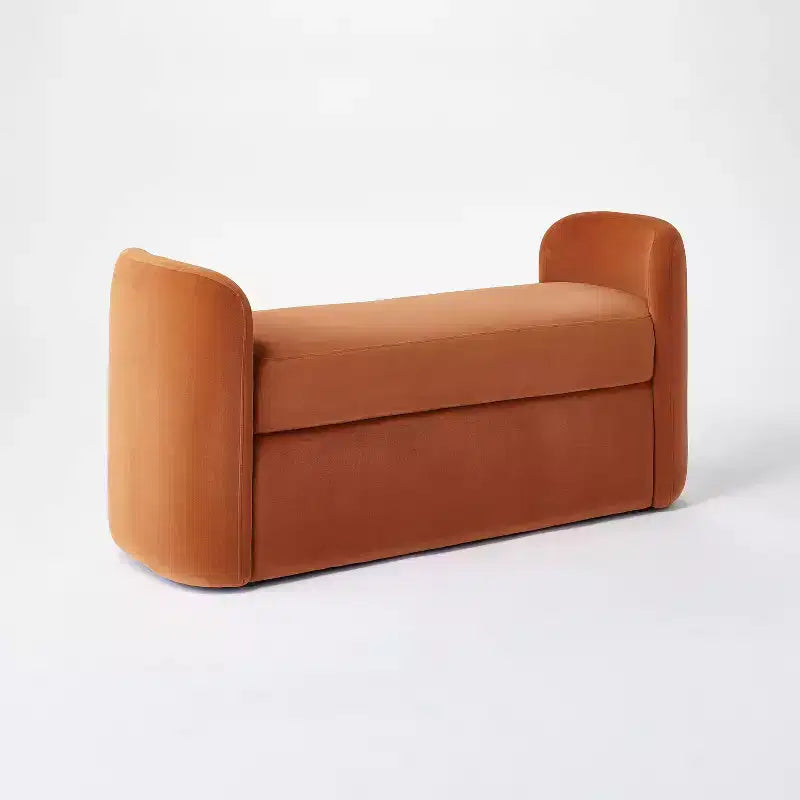 Springdell Rounded Bench - Threshold designed with Studio McGee
