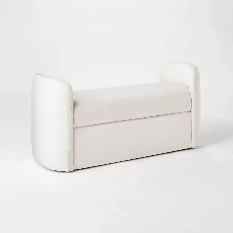 Springdell Rounded Bench - Threshold designed with Studio McGee
