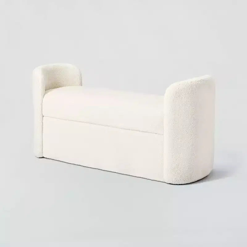 Springdell Rounded Bench - Threshold designed with Studio McGee
