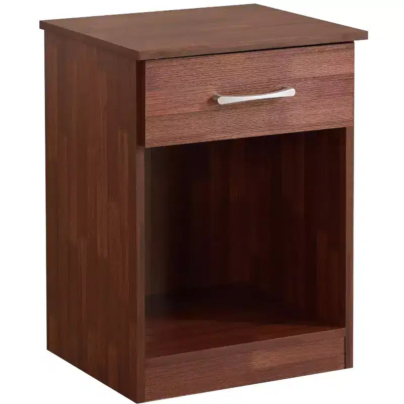 Passion Furniture Lindsey 1-Drawer Nightstand (24 in. H x 18 in. W x 16 in. D)