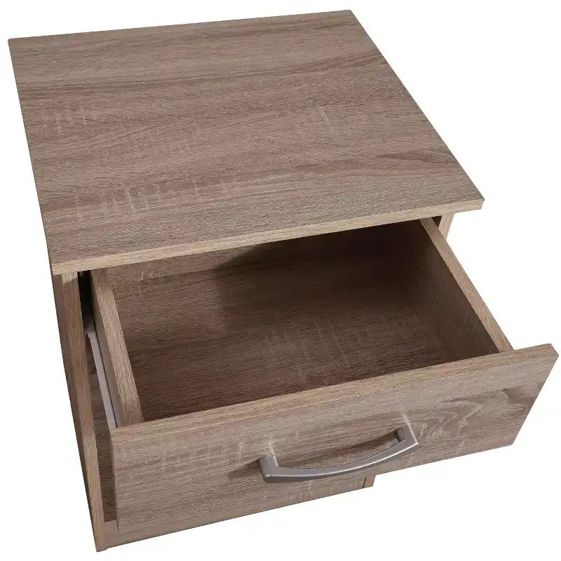 Passion Furniture Lindsey 1-Drawer Nightstand (24 in. H x 18 in. W x 16 in. D)