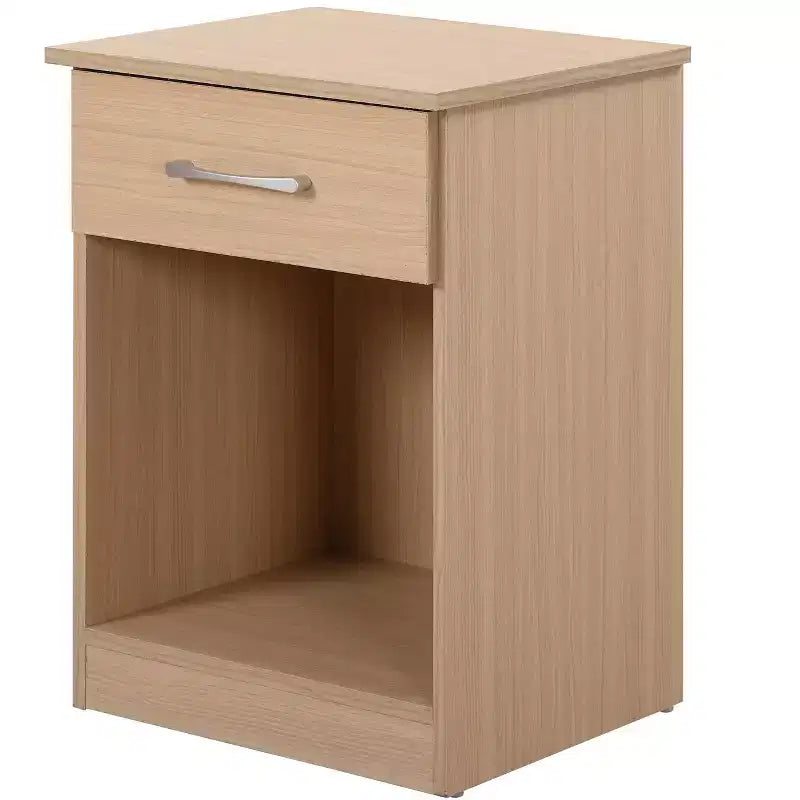 Passion Furniture Lindsey 1-Drawer Nightstand (24 in. H x 18 in. W x 16 in. D)