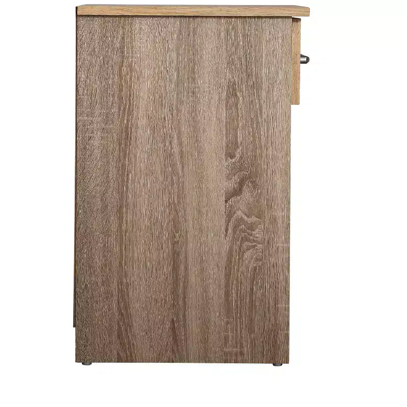 Passion Furniture Lindsey 1-Drawer Nightstand (24 in. H x 18 in. W x 16 in. D)