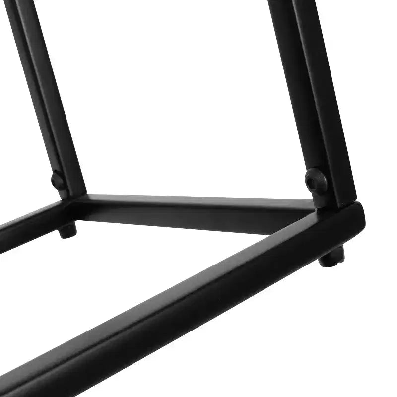 Kate and Laurel Karlsen Wood and Metal Slim Side Table