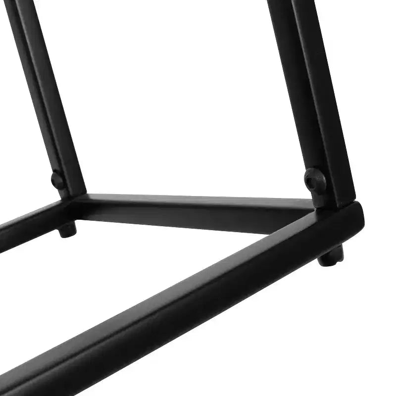 Kate and Laurel Karlsen Wood and Metal Slim Side Table