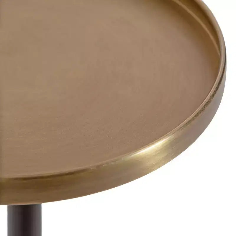 Kate and Laurel Tira Round Side Table