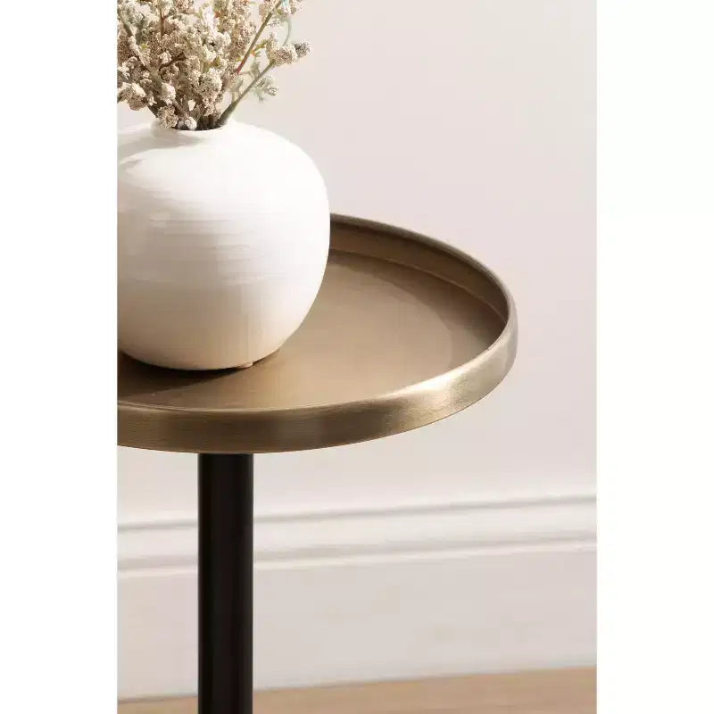 Kate and Laurel Tira Round Side Table