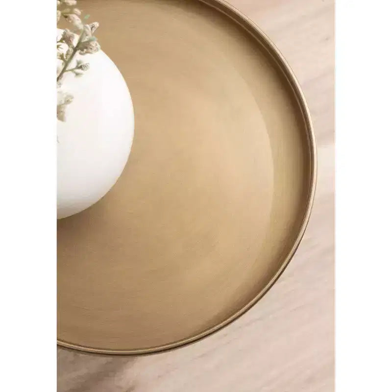 Kate and Laurel Tira Round Side Table
