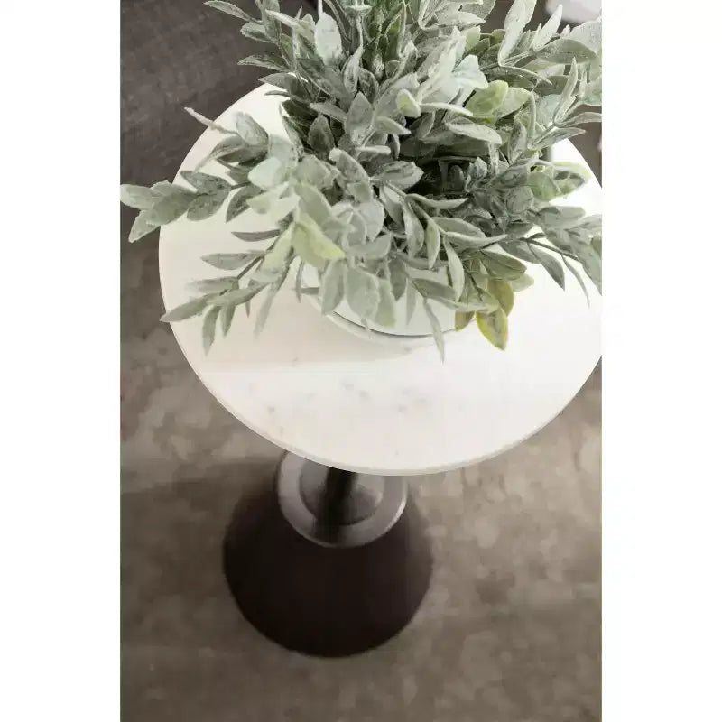 Kate and Laurel Tira Round Side Table