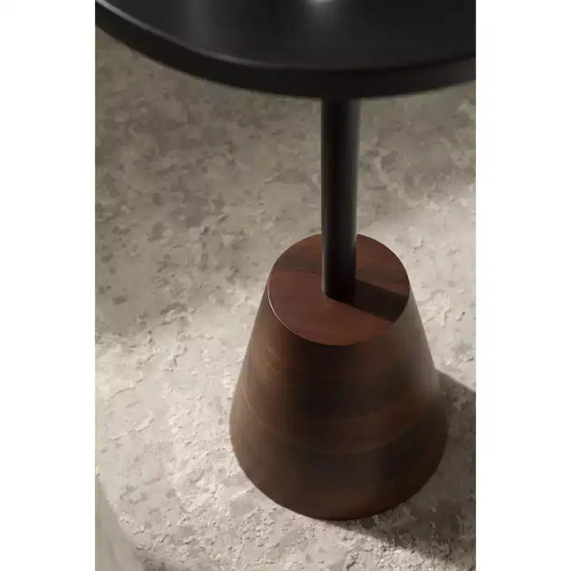 Kate and Laurel Tira Round Side Table